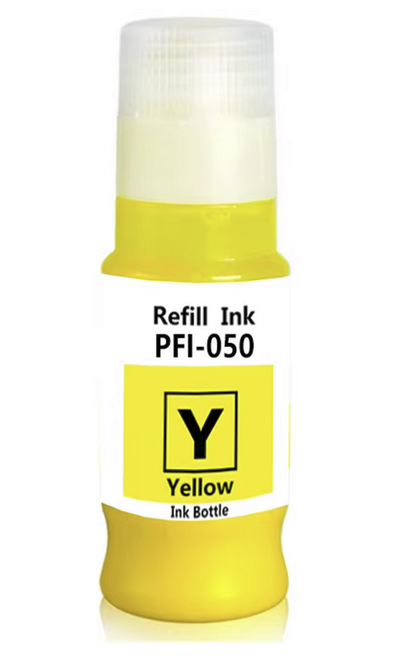 Canon Compatible PFI-050Y Yellow Ink Bottle